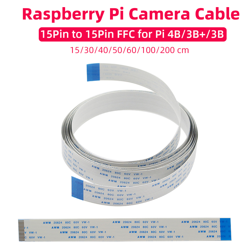 Raspberry Pi Hq Camera Microscope Lens - Cable plano de paso FFC para