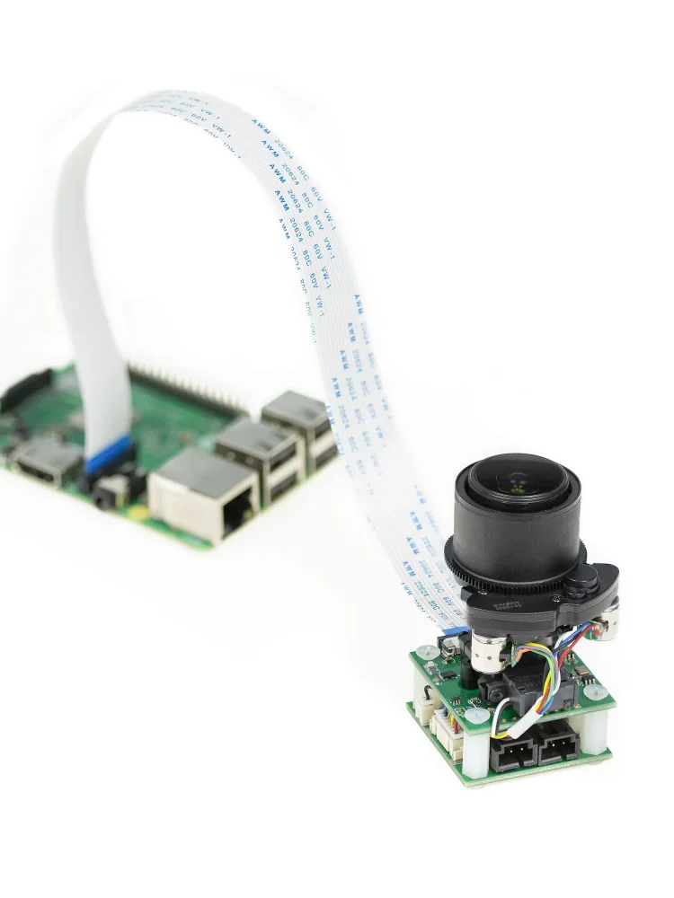Cámara PTZ FMT .Arducam 5MP 10 - Raspberry Pi Global Shutter Camera Imx296 reseña y precio